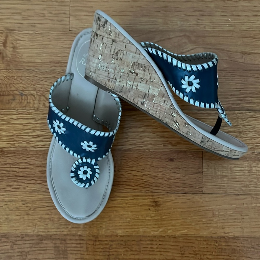 Jack Rogers Wedge sandals - Navy Blue